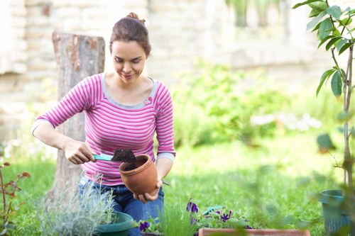 Local gardeners in Eastcote maintaining healthy planted borders